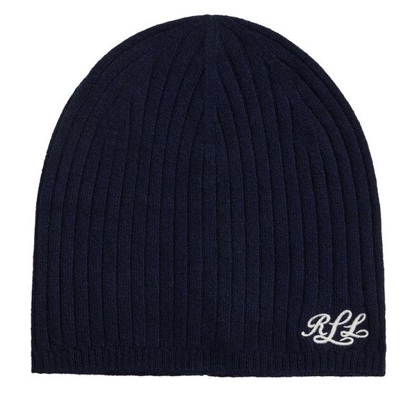Czapka LAUREN RALPH LAUREN. Niebieskie czapki Lauren Ralph Lauren, bez wzorów. Za 549.99 zł.