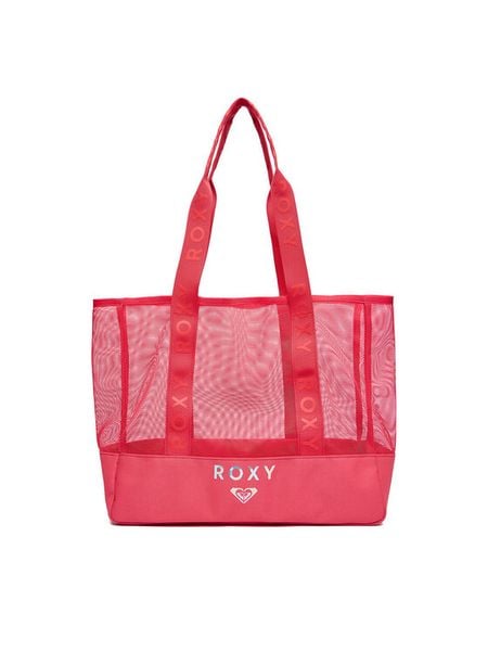 Roxy Torebka CWBEO-ROXY-M-007-09 Różowy. Czerwone shopper Roxy, bez wzorów, z materiału, bez dodatków. Za 99.99 zł.