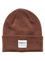 MOSS COPENHAGEN Czapka "Mojo" w kolorze brązowym rozmiar: onesize. Brązowe czapki Moss Copenhagen, bez wzorów, z wełny. Za 83.62 zł.