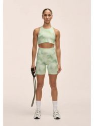 Legginsy Kolarki Damskie Casall Wysoki Stan. Zielone legginsy Casall, l, bez wzorów, z materiału, z podwyższonym stanem, długie. Za 239.00 zł.