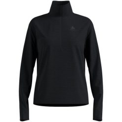 Pull de sport Odlo Mid Layer 1/2 Zip Essential Thermal. Czarne bielizna sportowa Odlo, bez wzorów. W wyprzedaży za 293.65 zł.