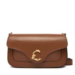 Torebka Coccinelle. Brązowe listonoszki Coccinelle, bez wzorów, bez dodatków. Za 1,499.00 zł.