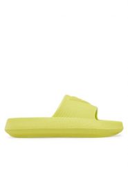 Guess Klapki E4GZ27 WG5X0 Zielony. Zielone klapki Guess, z aplikacjami, z tworzywa sztucznego, bez obcasa. Za 149.99 zł.