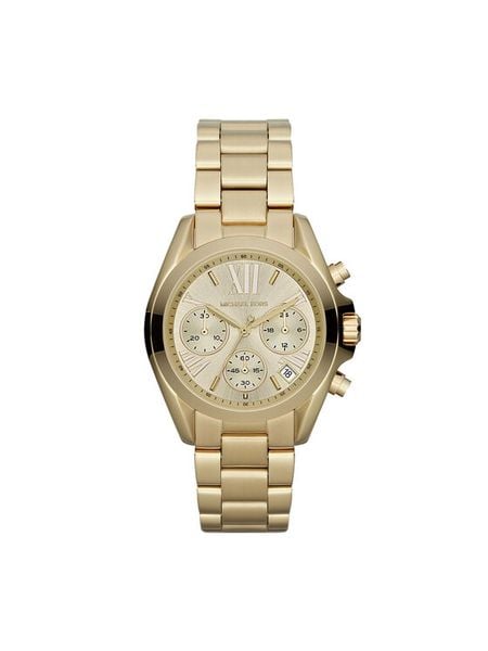 Michael Kors Zegarek Mini Bradshaw MK5798 Złoty. Żółte zegarki Michael Kors, złote. Za 829.99 zł.