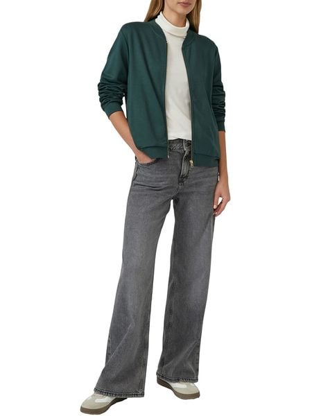 S.OLIVER RED LABEL Bluza w kolorze ciemnozielonym rozmiar: 38. Zielone bluzy s.Oliver RED LABEL, s, bez wzorów, bez kaptura. Za 82.64 zł.