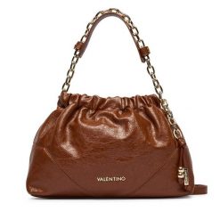 Torebka Valentino. Brązowe torebki klasyczne Valentino, bez wzorów, bez dodatków. Za 679.99 zł.