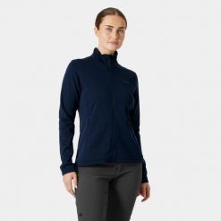 Bluza damska Helly Hansen Versalite Fleece. Niebieskie bluzy Helly Hansen, l, bez wzorów, z elastanu, bez kaptura. Za 391.00 zł.