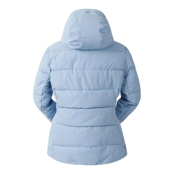 Damska kurtka z kapturem Dare 2B Glacier. Niebieskie kurtki narciarskie Dare 2b, bez wzorów, z puchu, z kapturem, narciarskie. Za 468.00 zł.