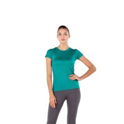 Koszulka turystyczna damska 100% Merino WOOLONA Pera. Zielone koszulki sportowe WOOLONA, bez wzorów, bez ramiączek. W wyprzedaży za 261.00 zł.