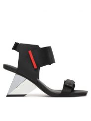 United Nude Sandały Rockit Run 1061794516 Czarny. Czarne sandały United Nude, bez wzorów, ze skóry, bez obcasa, na koturnie, bez zapięcia. Za 1,399.00 zł.