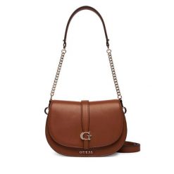 Torebka Guess. Brązowe torebki klasyczne Guess, z aplikacjami, bez dodatków. Za 589.99 zł.
