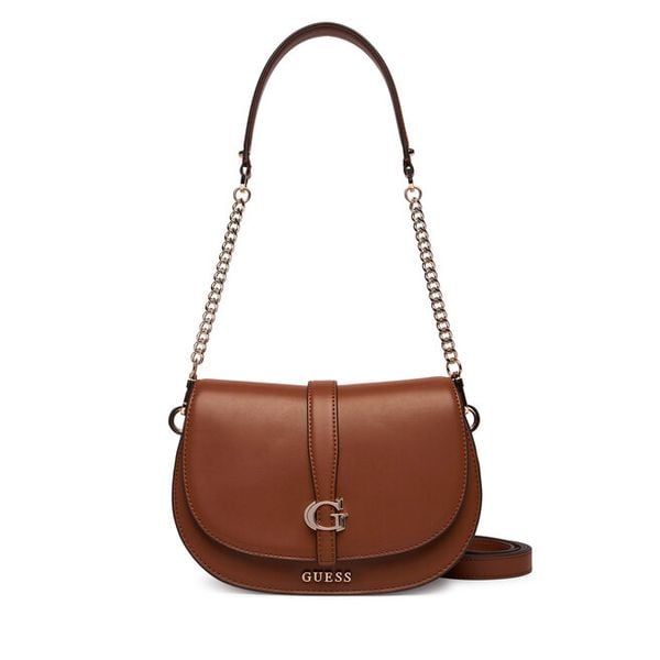 Torebka Guess. Brązowe torebki klasyczne Guess, z aplikacjami, bez dodatków. Za 589.99 zł.