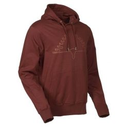 Bluza z kapturem Swedteam Ultra. Brązowe bluzy SWEDTEAM, bez wzorów, z kapturem. Za 360.00 zł.