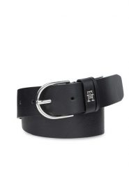 Tommy Hilfiger Pasek Damski Th Timeless 3.5 AW0AW15387 Czarny. Czarne paski TOMMY HILFIGER, bez wzorów, ze skóry. Za 289.99 zł.
