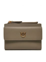 Pinko Duży Portfel Damski Compact Wallet . 103612 A0F1 Szary. Szare portfele Pinko, bez wzorów, ze skóry. Za 769.99 zł.