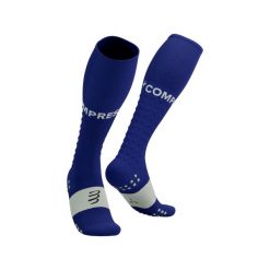 Skarpety biegowe Compressport Compression Full Socks Run. Niebieskie skarpety Compressport, bez wzorów. Za 161.99 zł.