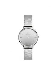 Daniel Wellington Zegarek Petite Reflection 28 DW00100796 Srebrny. Szare, analogowe zegarki Daniel Wellington, srebrne. Za 709.99 zł.