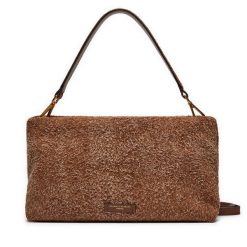 Torebka Gianni Chiarini. Brązowe torebki klasyczne Gianni Chiarini, bez wzorów, bez dodatków. Za 899.99 zł.