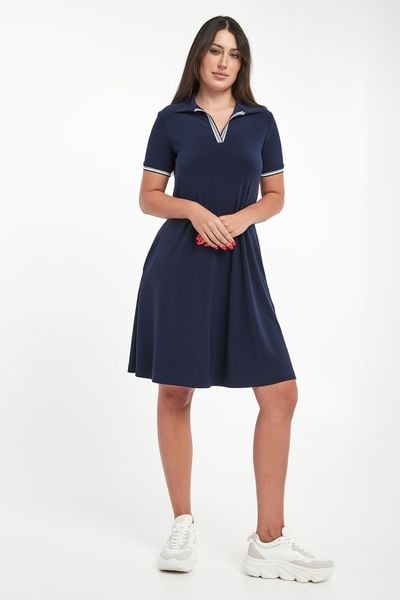 Sukienka polo mini JOSEPH RIBKOFF. Sukienki Joseph Ribkoff, xl, bez wzorów, bez kołnierzyka, bez ramiączek, mini. W wyprzedaży za 629.25 zł.