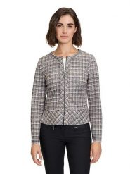 Betty Barclay Kurtka przejściowa w kolorze beżowo-szarym rozmiar: 40. Szare kurtki Betty Barclay, bez wzorów, bez kaptura. Za 215.95 zł.