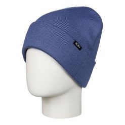 Czapka z mankietem dla Kobiety TROPICAL SNOW Niebieski. Niebieskie czapki Roxy, bez wzorów, z dzianiny. Za 89.00 zł.
