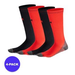 Skarpety do biegania/kompresyjne – 4 szt. – Niebieskie. Czerwone skarpety XTREME, bez wzorów, z elastanu. Za 219.79 zł.