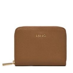 Portfel Liu Jo. Brązowe portfele Liu Jo, bez wzorów. Za 269.99 zł.