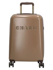 Charm Walizka w kolorze jasnobrązowym - 36 x 55 x 20,5 cm rozmiar: onesize. Brązowe walizki Charm, bez wzorów. Za 217.99 zł.