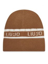 Liu Jo Czapka TF5239 MA92F Beżowy. Brązowe czapki Liu Jo, bez wzorów, z materiału. Za 269.99 zł.