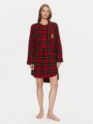 Polo Ralph Lauren Koszula nocna 4P9029 Czerwony. Czerwone koszule nocne Polo Ralph Lauren, s, bez wzorów, z bawełny, bez ramiączek. Za 399.99 zł.