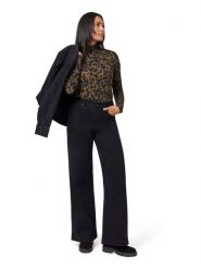 Scotch & Soda Koszulka w kolorze karmelowo-czarnym rozmiar: S. Brązowe bluzki Scotch & Soda, s, bez wzorów, bez kołnierzyka, bez ramiączek. Za 83.22 zł.