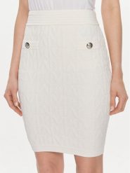 Guess Spódnica ołówkowa 4RGD00 5661Z Beżowy Slim Fit. Brązowe spódnice Guess, xl, z aplikacjami, z syntetyku, ołówkowe. Za 227.99 zł.