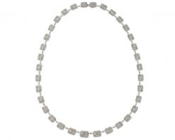 Naszyjnik z żółtego złota z diamentami - 4,88 ct - próba 585. Żółte naszyjniki Apart, z diamentem, złote. Za 47,990.00 zł.