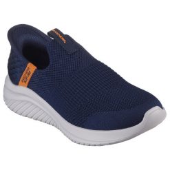 Buty sportowe Sneakersy damskie, Skechers Ultra Flex 3.0 - Smooth Step Slip-ins. Brązowe obuwie sportowe Skechers, bez zapięcia, trekkingowe, Skechers Sport. Za 239.99 zł.