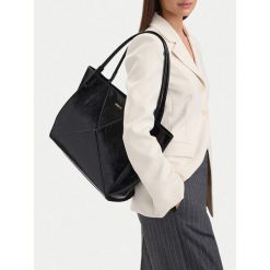 Torebka MEXX. Czarne shopper Mexx, bez wzorów, bez dodatków. Za 229.99 zł.
