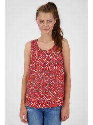 Alife and kickin Top "Giulia" w kolorze czerwonym rozmiar: M. Czerwone topy Alife and Kickin, m, bez wzorów, bez kołnierzyka, bez ramiączek. Za 32.98 zł.