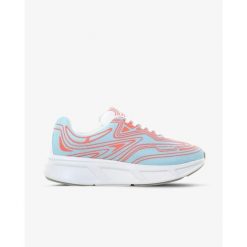 Fessura Runflex 01 — buty unisex, biały/smoke/water/coral blue, roz. EU 39. Czerwone obuwie sportowe FESSURA, bez zapięcia. Za 343.99 zł.