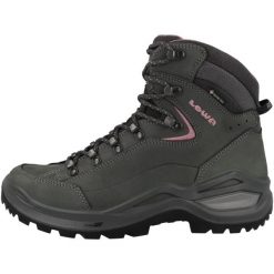 Buty trekkingowe damskie Lowa Renegade Evo Mid Gtx. Czerwone trekkingi Lowa, z materiału, za kostkę. Za 1,119.00 zł.