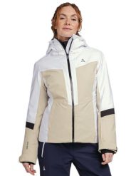 Kurtka narciarska damska Schöffel Kanzelwand. Brązowe kurtki narciarskie Schöffel, l, bez wzorów, z bawełny, bez kaptura, narciarskie, Venturi (Schöffel). Za 1,499.99 zł.