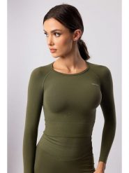 Spaio Koszulka sportowa "Adapt" w kolorze khaki rozmiar: XL. Brązowe koszulki sportowe Spaio, bez wzorów, z materiału, bez ramiączek, outdoorowe. Za 100.04 zł.