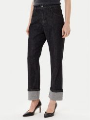 Rinascimento Jeansy CFC0125150003 Czarny Loose Fit. Czarne jeansy Rinascimento, l, bez wzorów. Za 559.99 zł.