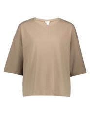 Hanro Bluza w kolorze beżowym rozmiar: M. Brązowe bluzy Hanro, m, bez wzorów, bez kaptura. Za 206.91 zł.