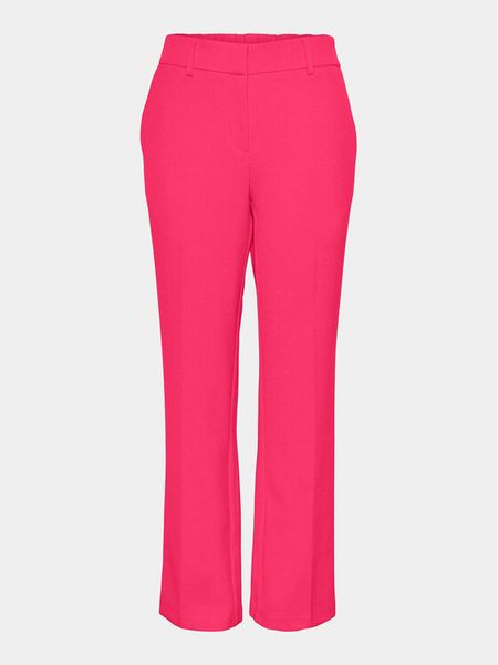 YAS Spodnie materiałowe Likka 26030744 Różowy Regular Fit. Czerwone spodnie materiałowe YAS, s, bez wzorów, z materiału. Za 169.99 zł.