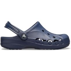 Japonki Crocs Baya, Dla obu płci. Niebieskie klapki Crocs, bez wzorów, z materiału, bez obcasa. Za 199.00 zł.
