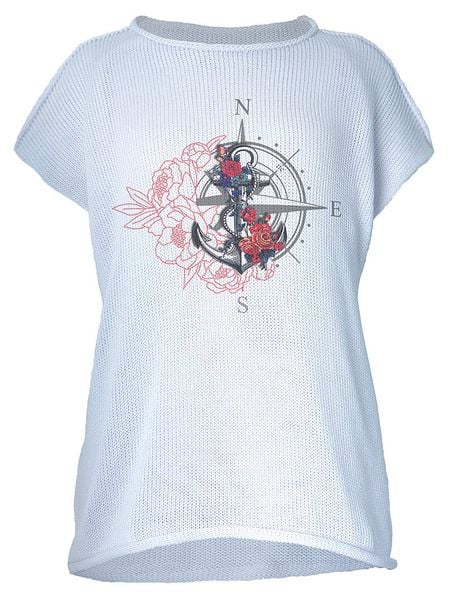 Fimfi Koszulka w kolorze białym rozmiar: onesize. Białe bluzki Fimfi, bez wzorów, z bawełny, bez kołnierzyka, bez ramiączek. Za 136.45 zł.