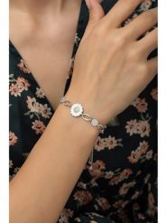 Lodie Silver Srebrna bransoletka z cyrkoniami rozmiar: onesize. Szare bransoletki Lodie Silver, z cyrkonią, srebrne. Za 172.95 zł.