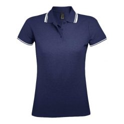 Damska Koszulka Polo Pasadena. Białe koszulki polo SOL'S, bez wzorów, bez ramiączek. Za 106.99 zł.