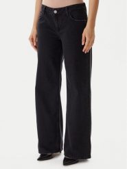 Guess Jeansy W5BA2K D0981 Niebieski Baggy Fit. Niebieskie jeansy Guess, z aplikacjami. Za 469.99 zł.