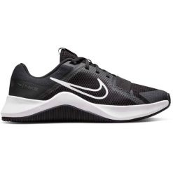 Obuwie Sportowe Damskie Nike Mc Trainer 2 Czarny. Czarne obuwie sportowe Nike, z gumy, bez zapięcia, na fitness i siłownię. Za 281.60 zł.