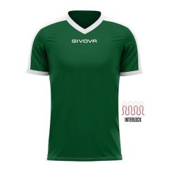 T-shirt Sportowy Givova Revolution 3XL Zielono-Biały Oddychający. Białe bluzki Givova, bez wzorów, bez ramiączek, do biegania. Za 122.99 zł.